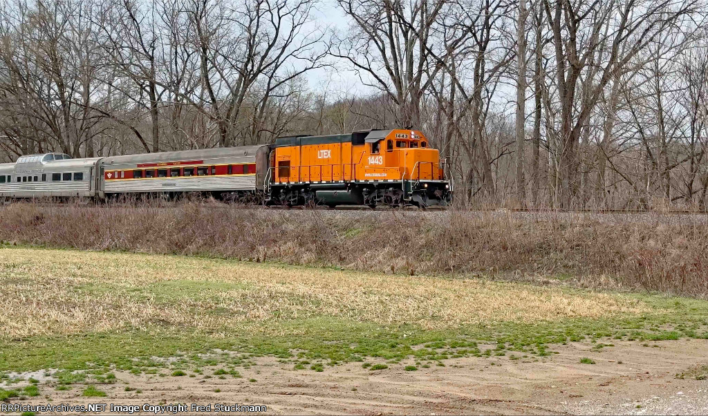 LTEX 1443 approaches Furnace Run.